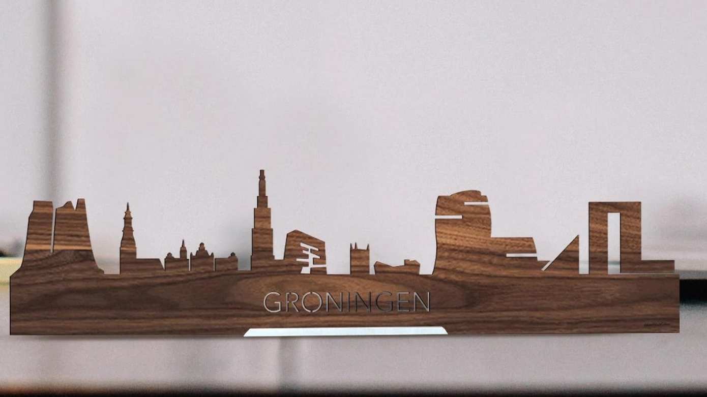 Win een houten skyline van Groningen voor de meest trotse Stadjer