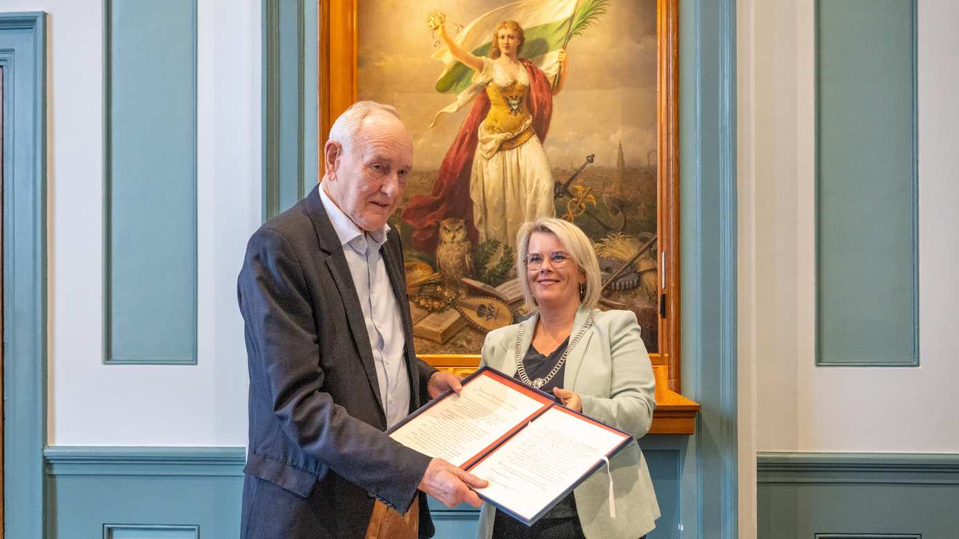 Johan Remkes ereburger gemeente Groningen