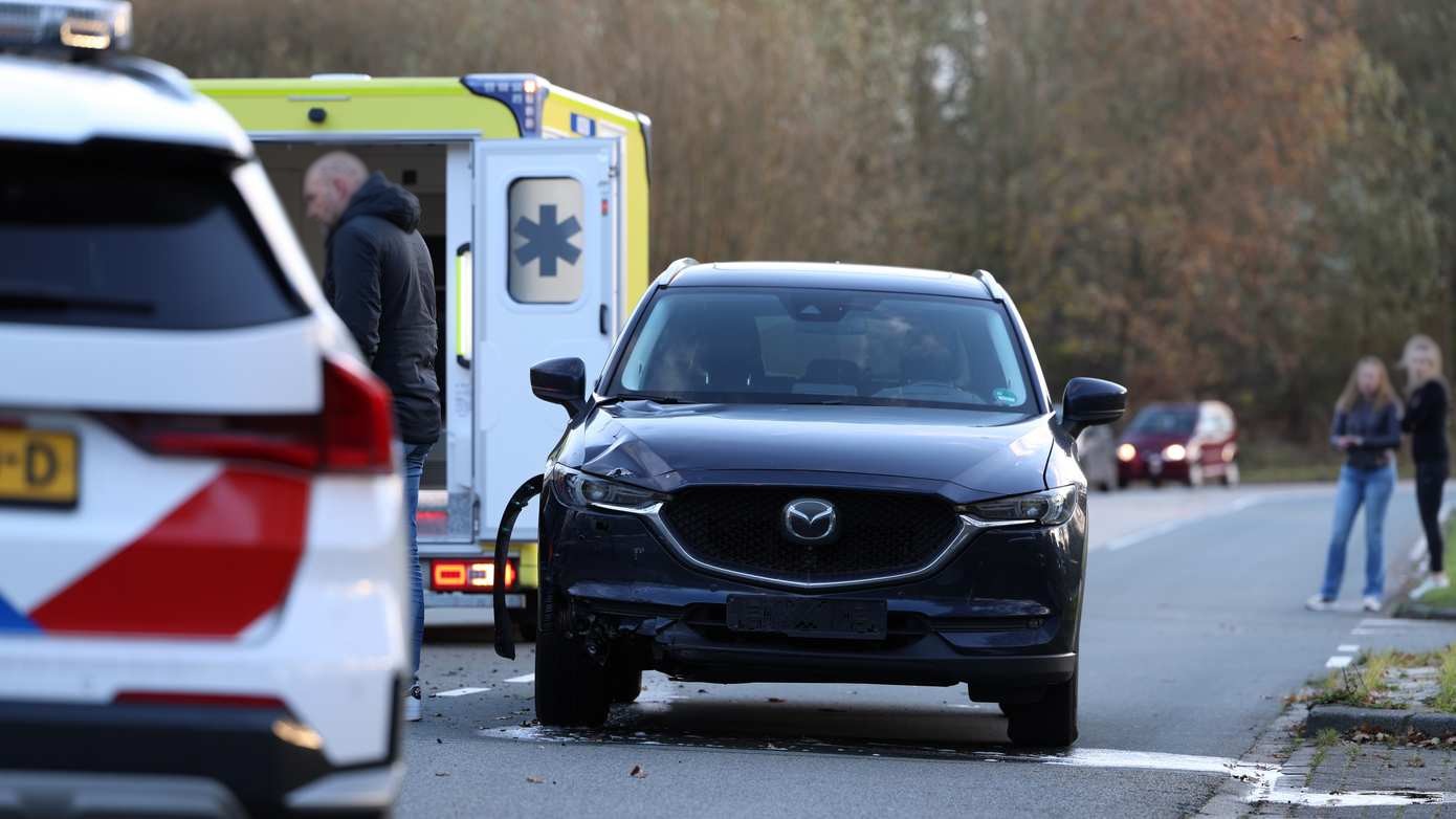Scooterrijder gewond bij ongeluk in Stad