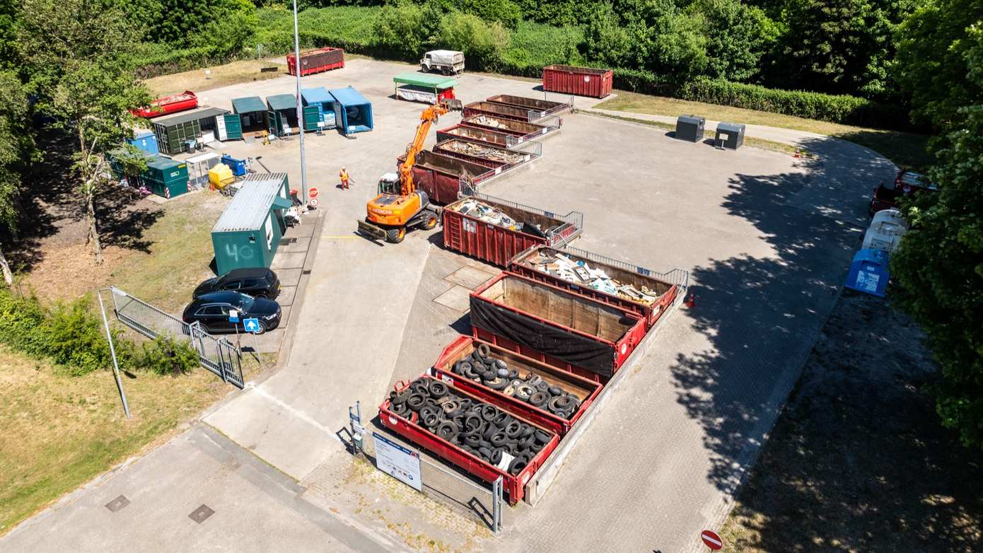 Milieustraat Pekela in het nieuwe jaar ook op woensdag open