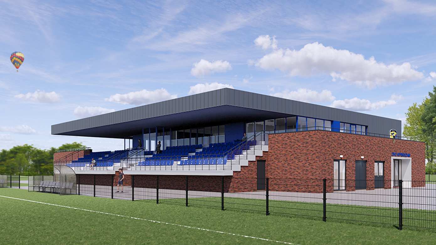 Gemeenteraad stemt in met nieuwbouw Burgemeester Welleman Sportpark