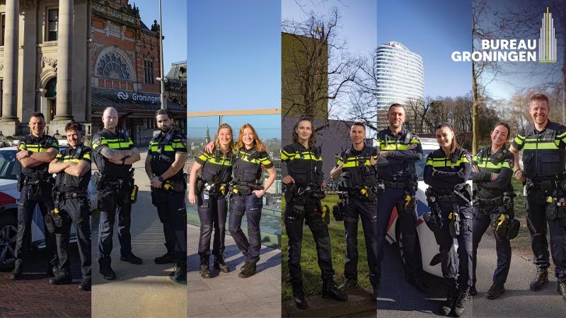 Dit zijn de 12 agenten van Bureau Groningen op RTL