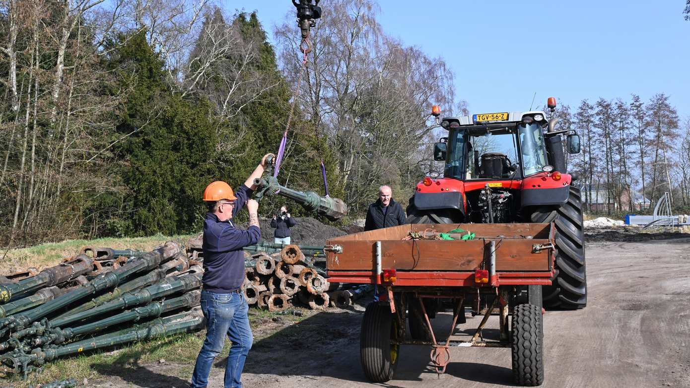 Verkoop oude lantaarnpalen levert 7000 euro op