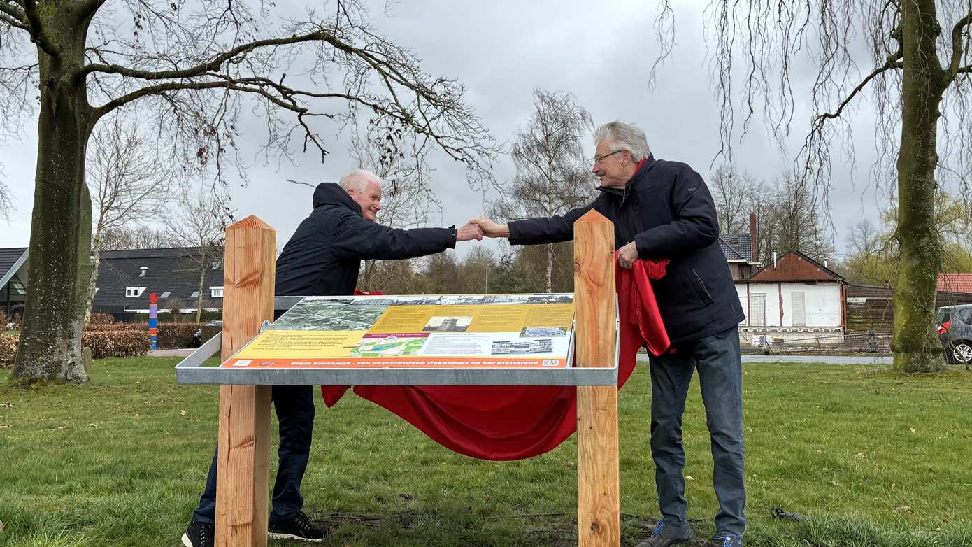 Informatiepaneel en kijkerroute geopend op voormalig Groot Bronswijkterrein