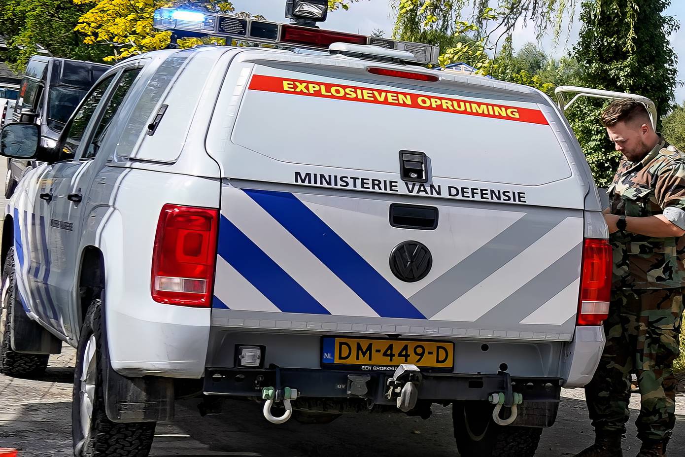 EOD ingezet vanwege nepexplosief in centrum van Stadskanaal