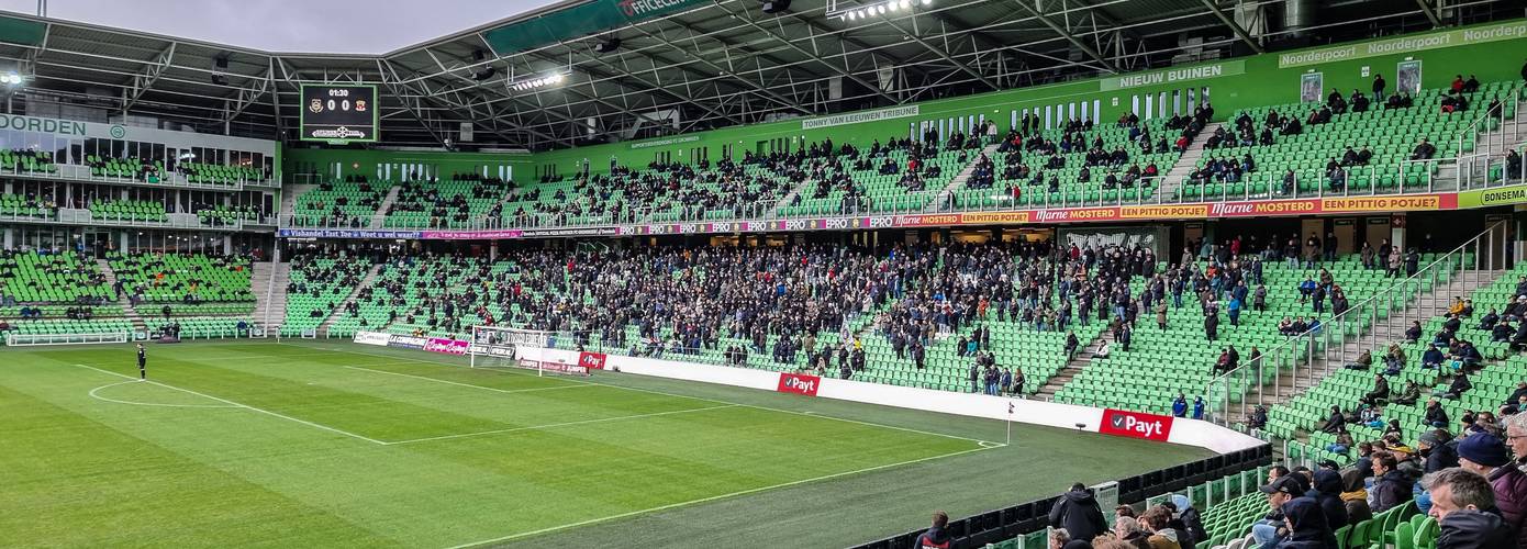 FC Groningen verliest in Euroborg van SC Cambuur