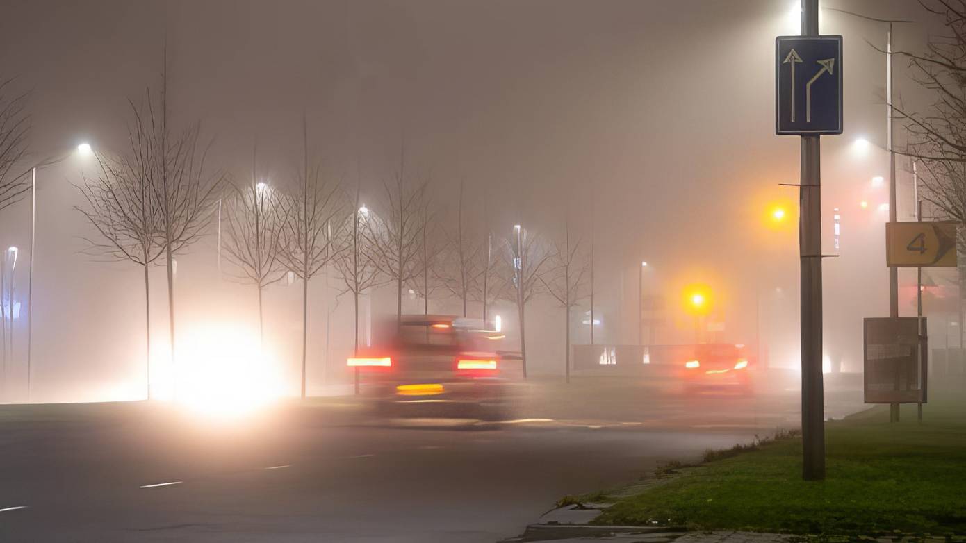 Code geel in Groningen voor plaatselijke dichte mist