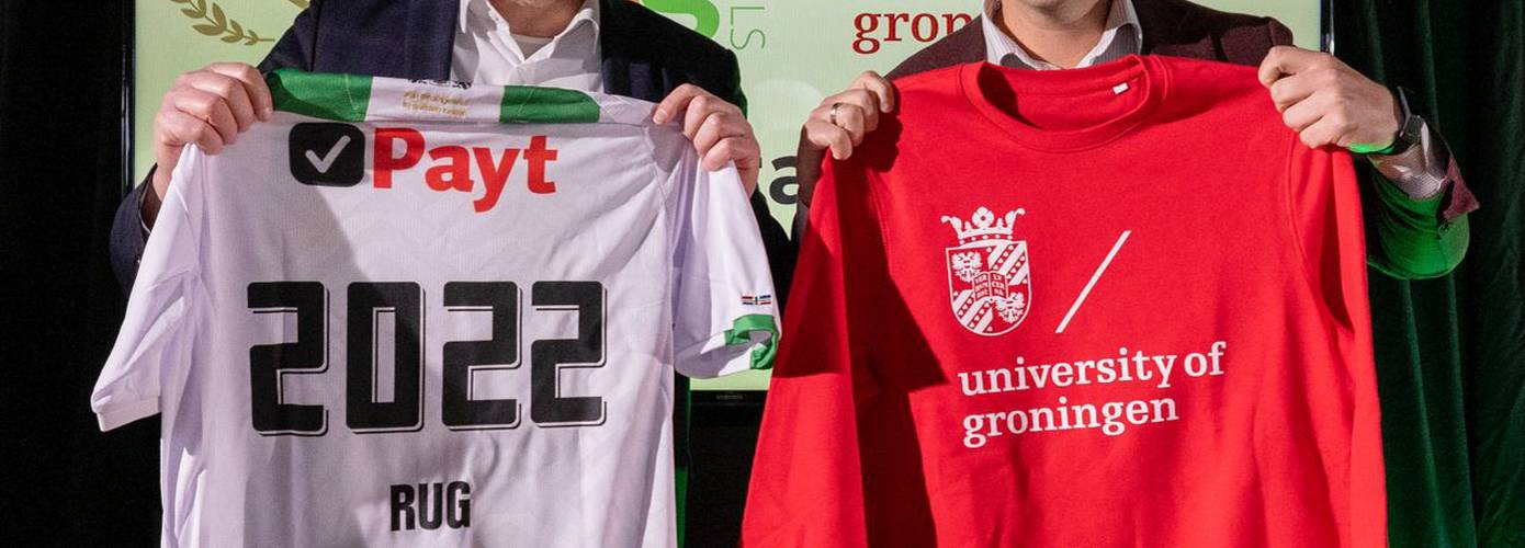 FC Groningen en Rijksuniversiteit Groningen tekenen intentieverklaring