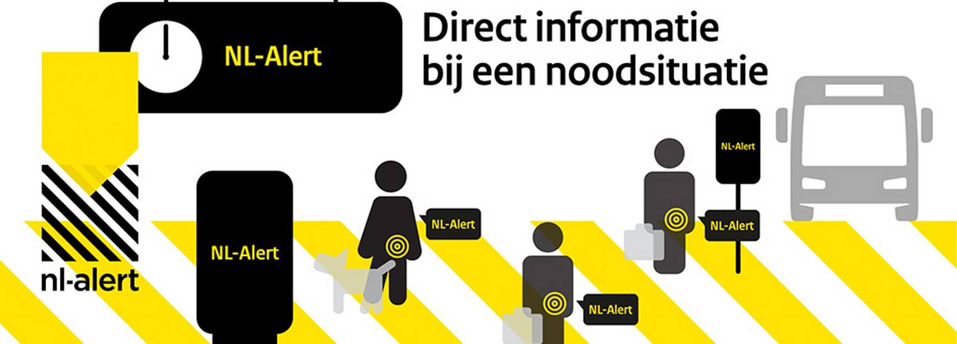 NL-Alert testbericht op maandag 13 juni 12:00 uur