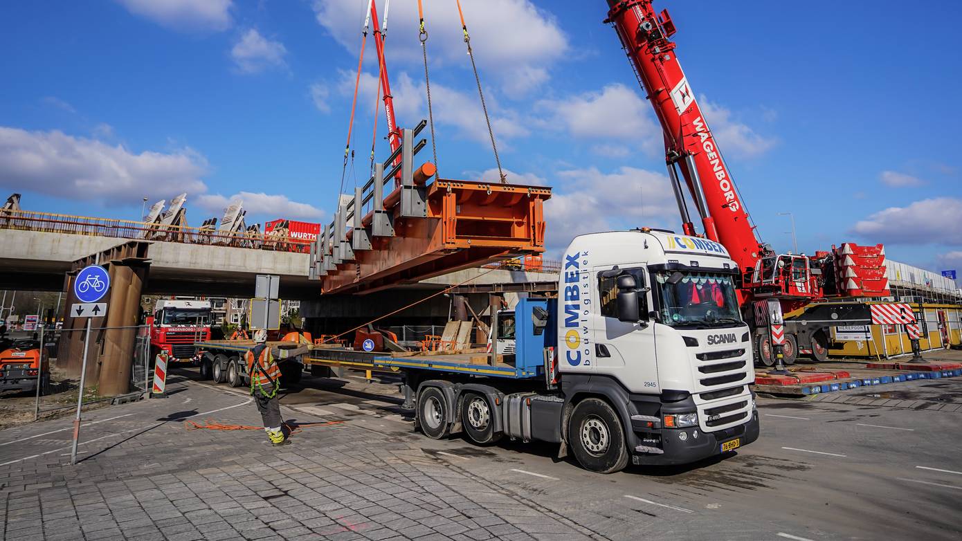 Paterwoldseweg weer tijdelijk afgesloten wegens werkzaamheden viaduct