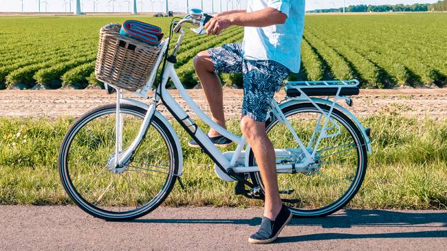 E-bike uitgelicht en driewielontdek-ochtend op woensdag 31 augustus 2022 in Pekela